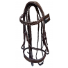 Anatomic Plaited Hunt Bridle with Plaited Reins