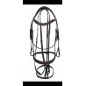 Elano Anatomic Plaited Wide Noseband Bridle with Web Reins