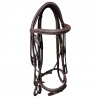 Elano Anatomic Plaited Wide Noseband Bridle with Web Reins